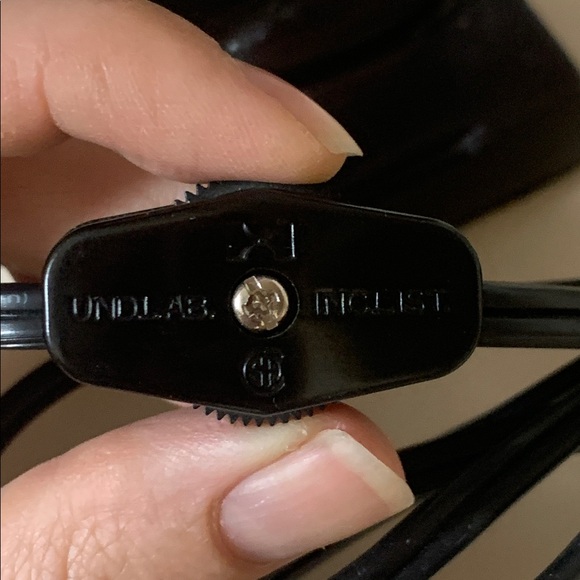 Vintage Metal Cat Lamp with Lily Flower Glass Shade -Complete and Working - Picture 6 of 7